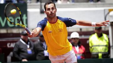 Santiago Giraldo no pudo con Marin Cilic.