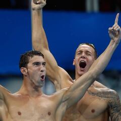 Michael Phelps agranda su leyenda con su 19ª oro olímpico