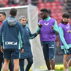 Valverde reprende a Iñaki Williams: “Tenemos que ser cuidadosos en las expresiones”