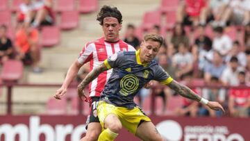 Isi Gómez, en un partido del Badajoz ante el Logroñés.