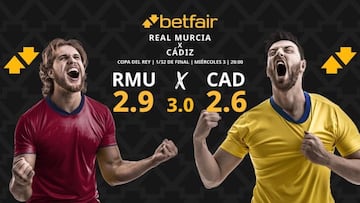 Real Murcia vs. Cádiz CF: horario, dónde ver, pronósticos y estadísticas