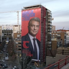 Laporta, gafado desde que volvió