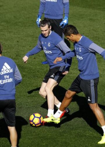 Gareth Bale y Varane.