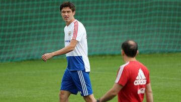 Zhirkov est¨¢ casi descartado para el partido contra Croacia