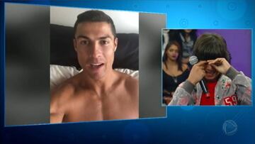 La emotiva sorpresa de Cristiano Ronaldo a un niño portugués