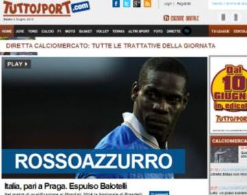 Portadas de la prensa extranjera