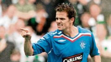 <b>DE VUELTA. </b>El delantero Nacho Novo volvió a sus orígenes futboleros después de jugar en el Camp Nou.