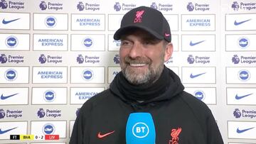 Klopp y el gol de Luis Díaz ante Brighton: “Es valiente”