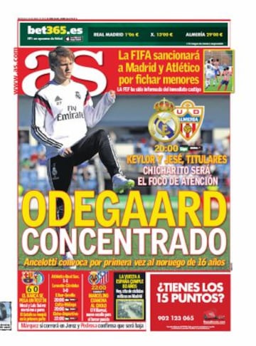 Las portadas de AS de abril