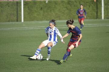 Nahikari in action against Barça.