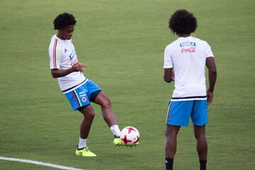 Primer entrenamiento de Colombia en el Metropolitano