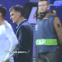 Mendilibar a Lucas Vázquez: "Parad un poco, cabrones"