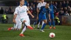 Dos penales, mil bostezos en triunfo del Madrid a Fuenlabrada