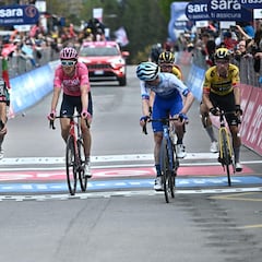 Los ciclistas tienen que mojarse