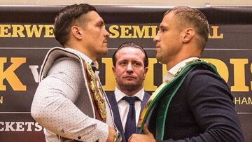 Usyk vs Briedis: primera semifinal entre invictos en las WBSS