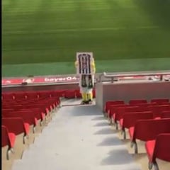 Camiseta del León llega al BayArena