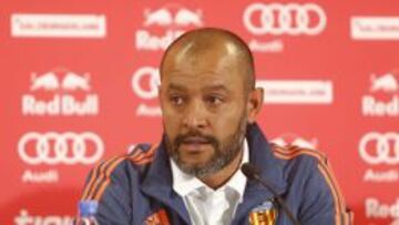 Nuno, en rueda de prensa.