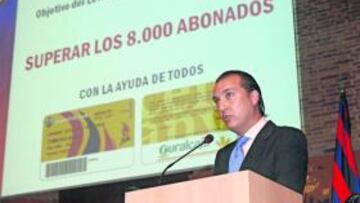 <b>TODO UN ÉXITO. </b>El acto de presentación fue presidido por Quico Catalán.