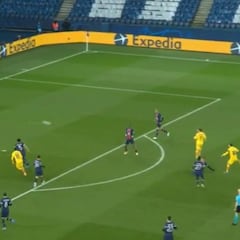 El golazo de Messi ante el PSG