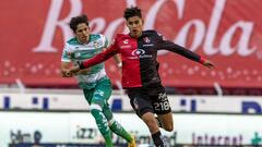 Atlas - Santos Laguna (1-1): resumen del partido y goles