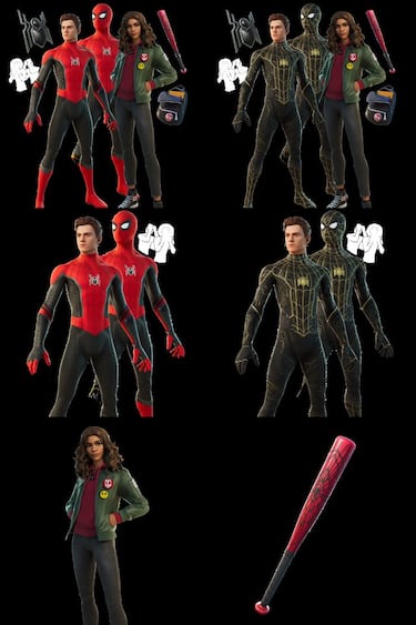 Fortnite x Spider-Man: No Way Home; skins de Tom Holland y Zendaya ya disponibles