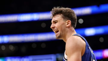 LOS ANGELES, CALIFORNIA - OCTOBER 30: Franz Wagner #22 of the Orlando Magic reacts to a play during the second quarter against the Los Angeles Lakers at Crypto.com Arena on October 30, 2023 in Los Angeles, California. NOTE TO USER: User expressly acknowledges and agrees that, by downloading and or using this photograph, User is consenting to the terms and conditions of the Getty Images License Agreement.   Katelyn Mulcahy/Getty Images/AFP (Photo by Katelyn Mulcahy / GETTY IMAGES NORTH AMERICA / Getty Images via AFP)