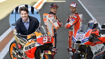 Carlos Checa ve otro t&iacute;tulo de MotoGP disputado entre M&aacute;rquez y Dovizioso.