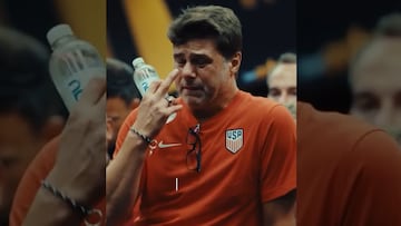 Vídeo: Pochettino llegó hasta las lágrimas tras perder ante México