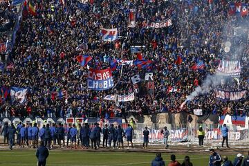 Hinchad de Universidad de Chile, Realizan el tradicional Banderazo previo al super clsico.