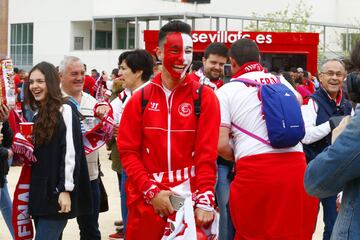 El ambiente previo de la final de Copa en las Fan Zones