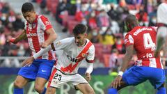 Partido de Liga Espa&ntilde;a entre Atl&eacute;tico Madrid y Rayo Vallecano