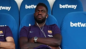 Barcelona hoping to offload Samuel Umtiti in January