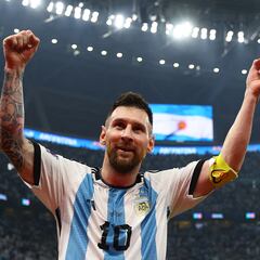 Lionel Messi es el futbolista de mayor edad en marcar 5 goles en un Mundial