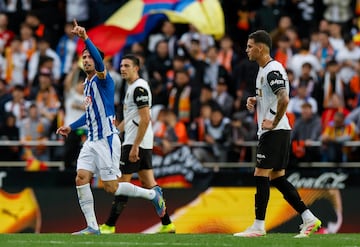22/04/25  PARTID  PRIMERA DIVISION
VALENCIA - ESPANYOL 
GOL 0-1 JAVI PUADO ALEGRIA