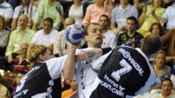 <b>IMPOTENTE. </b>El Ciudad Real no pudo en ningún momento con el Kiel alemán.