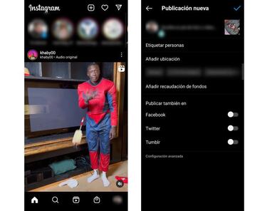 Cómo postear una foto en varias cuentas de Instagram a la vez