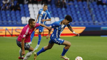 Trilli en el Deportivo vs Talavera.