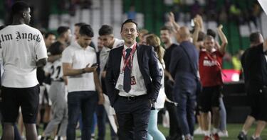 Pablo Longoria: "Domingo Catoira har¨¢ un Espanyol m¨¢s grande"