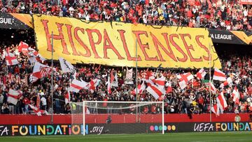 El Sánchez Pizjuán en el Sevilla-Lazio