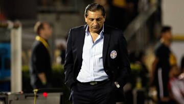 PAS126. PASADENA (CA, EE.UU.), 07/06/2016.- El director t&eacute;cnico de Paraguay, Ram&oacute;n Diaz, hoy, martes 7 de junio de 2016, durante un partido entre Colombia y Paraguay por el Grupo A de la Copa Am&eacute;rica, en el estadio Rose Bowl de Pasadena, California (EE.UU.). EFE/Juan Carlos C&aacute;rdenas