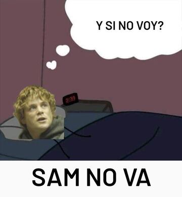 Los mejores memes de Sam va lent¨ªn
