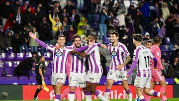 Valladolid 4/11/2023. 14 jornada de la Segunda división de fútbol, liga Hypermotion. Real Valladolid C.F. - CD TENERIFE.

Photogenic/Miguel Ángel Santos