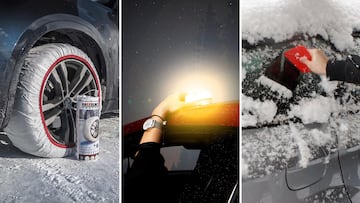 Accesorios ¨²tiles para el coche en invierno