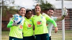 Entrenamiento de la Selección de Brasil Femenina previo a Copa América.