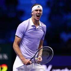Zverev barre a Rublev tras la coronación de Sinner