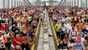<b>MÁS DE 43.000 ATLETAS. </b>El último Maratón de Nueva York batió el récord de personas que llegaron a la meta, con 43.250. Todo empezó en una batalla, hace 2.500 años.