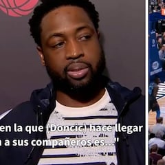 Wade, a los pies de Doncic: así le comparó con Lebron tras su primer enfrentamiento