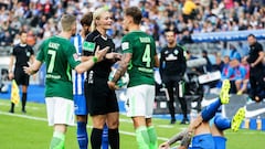 Steinhaus becomes first female ref in Europe's top leagues