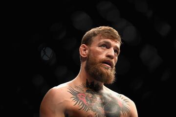 El combate entre McGregor y Khabib en imágenes