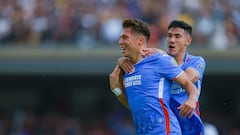 Pumas (1-2) Cruz Azul: Resumen del partido y goles
